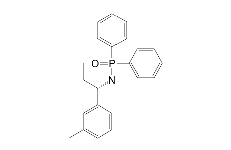 N-[(1S)-1-(3-METHYLPHENYL)-PROPYL]-P,P-DIPHENYLPHOSPHINIC-AMIDE
