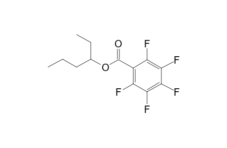 Hexan-3-yl 2,3,4,5,6-pentafluorobenzoate