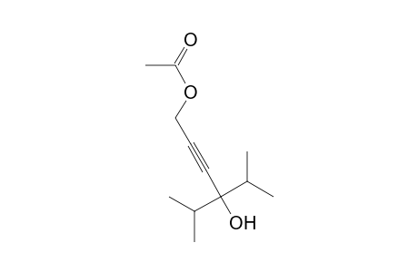 4-Hydroxy-4-isopropyl-5-methyl-2-hexynyl acetate