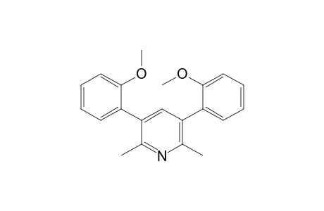 2,6-Dimethyl-3,5-bis(2-methoxyphenyl)pyridine