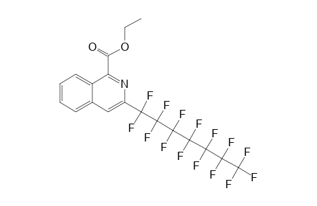 ETHYL-3-(PERFLUOROHEPTYL)-ISOQUINOLINE-1-CARBOXYLATE