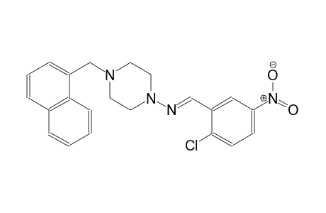 1-piperazinamine, N-[(E)-(2-chloro-5-nitrophenyl)methylidene]-4-(1-naphthalenylmethyl)-