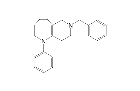 1H-Pyrido[4,3-b]azepine, 2,3,4,5,6,7,8,9-octahydro-1-phenyl-7-(phenylmethyl)-