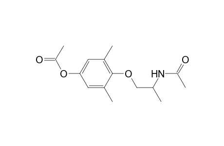 1-(2,6-dimethyl-4-acetoxyphenoxy)-2-acetylaminopropane