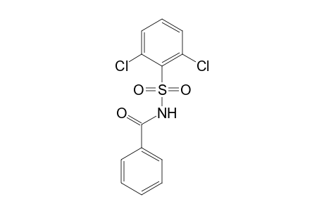 Benzamide, N-[(2,6-dichlorophenyl)sulfonyl]-