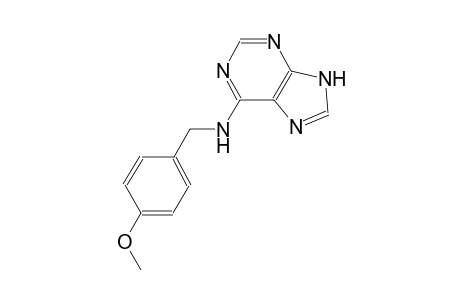 9H-purin-6-amine, N-[(4-methoxyphenyl)methyl]-