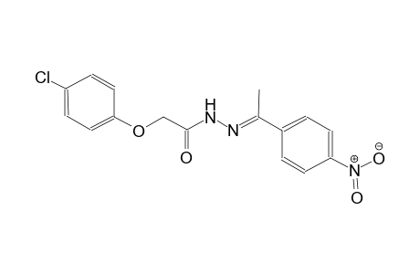 acetic acid, (4-chlorophenoxy)-, 2-[(E)-1-(4-nitrophenyl)ethylidene]hydrazide