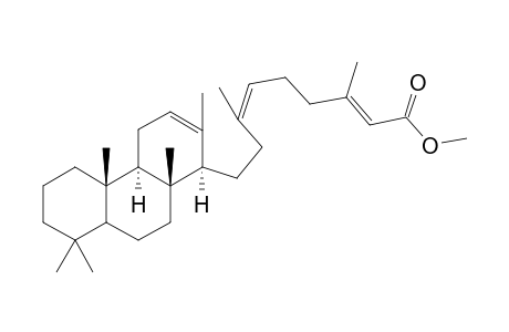 21,27-Dinor-13,17-secoergosta-12,17(20),24-trien-26-oic acid, 4,4,8,17-tetramethyl-, methyl ester, (5.alpha.,14.alpha.,17E,24E)-
