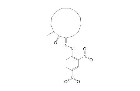 13-METHYL-CYCLOTRIDECANE-1,2-DIONE-2-[(2,4-DINITRO-PHENYL)-HYDRAZONE]