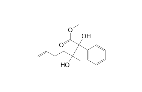 Methyl 2-phenyl-2,3-dihydroxy-3-methyl-6-heptenoate