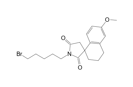 1'-(5-Bromopentyl)-6-methoxy-3,4-dihydro-spiro[2H-naphthalene-1,3' pyrrolidine]-2',5'-dione