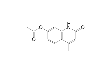4-methyl-2-oxo-1,2-dihydro-7-quinolinyl acetate