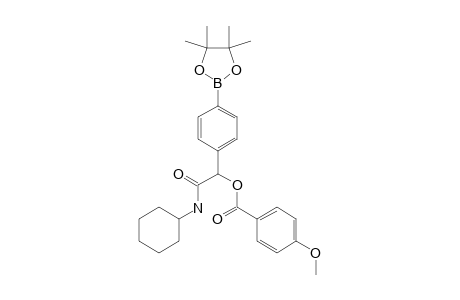 2-(CYCLOHEXYLAMINO)-2-OXO-1-[4-(4,4,5,5-TETRAMETHYL-1,3,2-DIOXABOROLAN-2-YL)-PHENYL]-ETHYL-4-METHOXY-BENZOATE