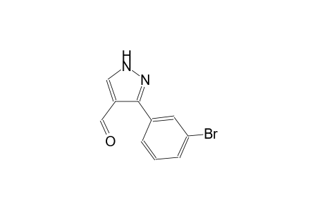 3-(3-bromophenyl)-1H-pyrazole-4-carbaldehyde