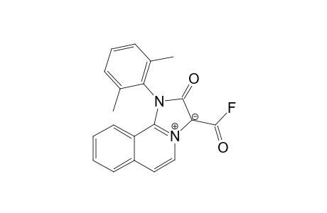 1-(2,6-Dimethphenyl)-3-(fluorocarbonyl)-2-oxo-2,3-dihydro-1H-imidazo[2,1-a]isoquinolin-4-ium-3-ide