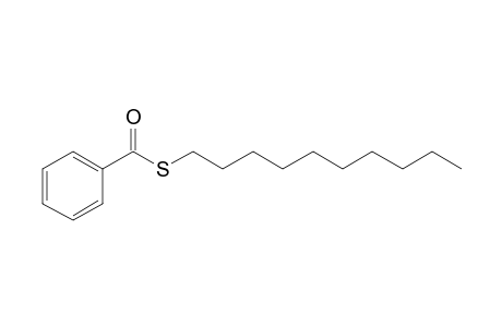 benzenecarbothioic acid S-decyl ester