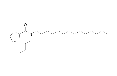 Cyclopentanecarboxamide, N-butyl-N-tetradecyl-