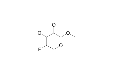 METHYL_4-DEOXY-4-FLUORO-BETA-L-RIBOPYRANOSIDE