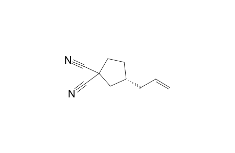 (3R)-3-(2-Propenyl)cyclopentan-1,1-dicarbonitrile