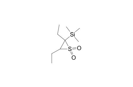 2,3-Diethyl-2-trimethylsilylthiirane 1,1-dioxide