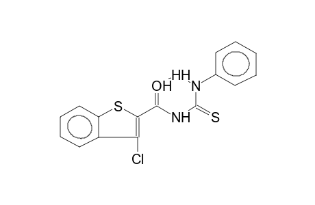 N-(3-CHLORO-2-BENZO[B]THIENOCARBONYL)-N'-PHENYLTHIOUREA