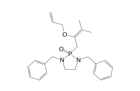 1,3-Dibenzyl-2-[3'-methyl-2'(2''-propenyloxy)-2'-butenyl]-1,3,2-diazaphospholidine 2-Oxide