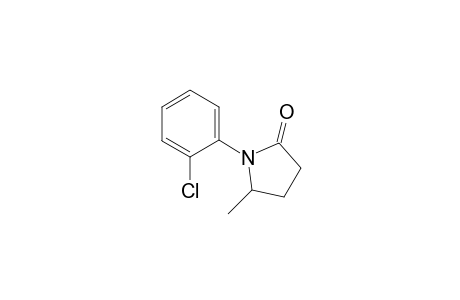 1-(2-Chlorophenyl)-5-methylpyrrolidin-2-one