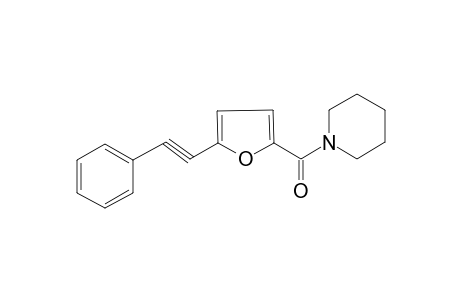 [5-(2-Phenylethynyl)-2-furyl](piperidino)methanone