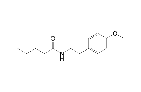 N-[2-(4-methoxyphenyl)ethyl]pentanamide