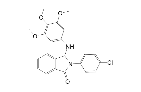 1H-isoindol-1-one, 2-(4-chlorophenyl)-2,3-dihydro-3-[(3,4,5-trimethoxyphenyl)amino]-