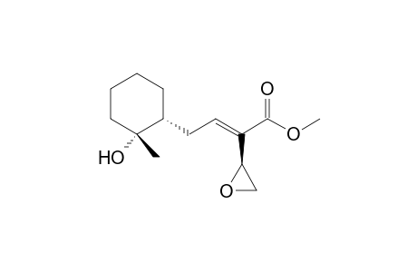 Oxiraneacetic acid, .alpha.-[2-(2-hydroxy-2-methylcyclohexyl)ethylidene]-, methyl ester, [1.alpha.[E(R*)],2.beta.]-(.+-.)-