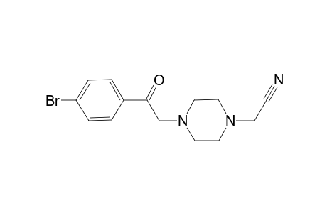 [4-[2-(4-bromo-phenyl)-2-oxo-ethyl]-piperazin-1-yl]-acetonitrile