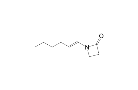 N-((E)-hex-1-enyl)azetidin-2-one