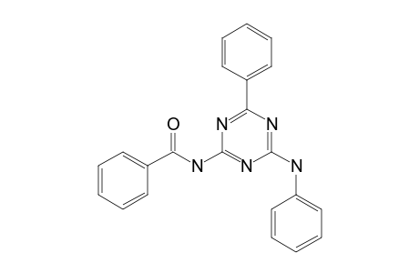 N-[4-(PHENYLAMINO)-6-PHENYL-1,3,5-TRIAZIN-2-YL]-BENZAMIDE