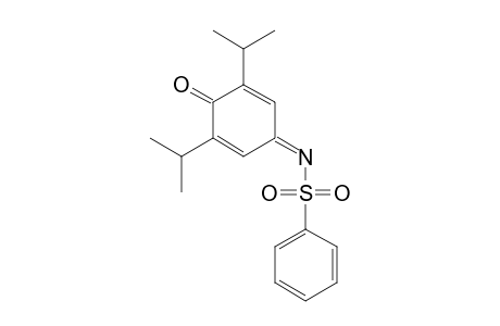 N-PHENYLSULFONYL-2,6-DIISOPROPYL-1,4-BENZOQUINONIMINE