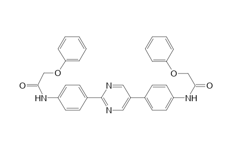 2-Phenoxy-N-[4-[2-[4-(2-phenoxyethanoylamino)phenyl]pyrimidin-5-yl]phenyl]ethanamide
