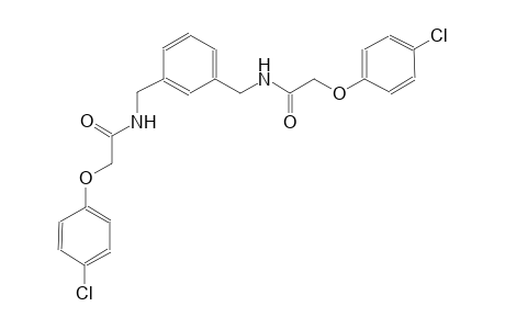 2-(4-chlorophenoxy)-N-[3-({[(4-chlorophenoxy)acetyl]amino}methyl)benzyl]acetamide