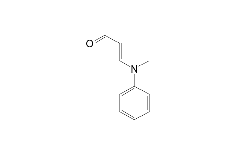 2-Propenal, 3-(methylphenylamino)-