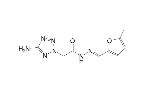 2-(5-amino-2H-tetraazol-2-yl)-N'-[(E)-(5-methyl-2-furyl)methylidene]acetohydrazide