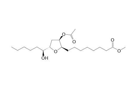 8-[(2R,3R,5S)-3-acetoxy-5-[(1S)-1-hydroxyhexyl]tetrahydrofuran-2-yl]caprylic acid methyl ester