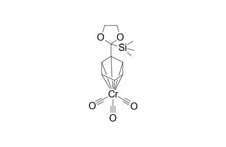 TRICARBONYL-(ETA(6)-2-PHENYL-2-TRIMETHYLSILYL-1,3-DIOXOLANE)-CHROMIUM(0)