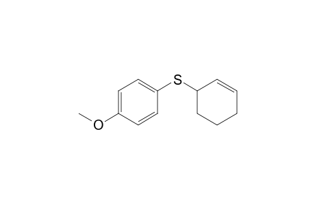 Cyclohex-2-enyl(4-methoxyphenyl)sulfane