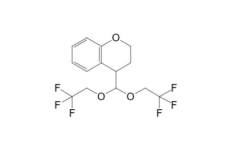 4-[Bis(2,2,2-trifluoroethoxy)methyl]-3,4-dihydro-2Hchromene