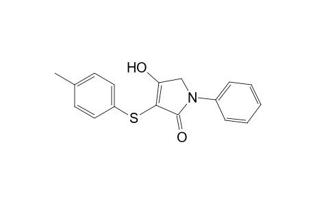 2H-pyrrol-2-one, 1,5-dihydro-4-hydroxy-3-[(4-methylphenyl)thio]-1-phenyl-