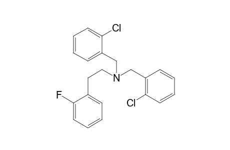 2-Fluorophenethylamine N,N-bis(2-chlorobenzyl)