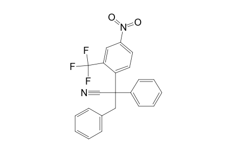 2-[4-nitro-2-(trifluoromethyl)phenyl]-2,3-diphenyl-propanenitrile