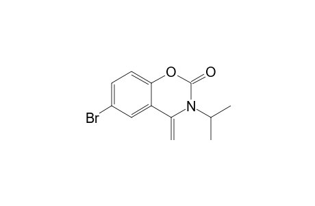 6-Bromo-4-methylene-3-isopropyl-3,4-dihydro-2H-1,3-benzoxazin-2-one