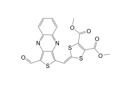 Dimethyl 2-[(3-formylhieno[3,4-b]quinoxalin-1-yl)methylene]-1,3-dithiole-4,5-dicarboxylate