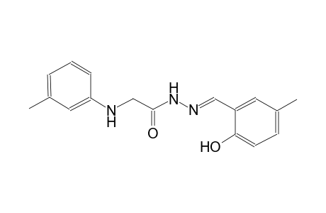 acetic acid, [(3-methylphenyl)amino]-, 2-[(E)-(2-hydroxy-5-methylphenyl)methylidene]hydrazide