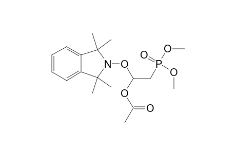 DIMETHYL-2-ACETOXY-2-(1,1,3,3-TETRAMETHYL-1,3-DIHYDRO-2H-ISOINDOL-2-YLOXY)-ETHYLPHOSPHONATE